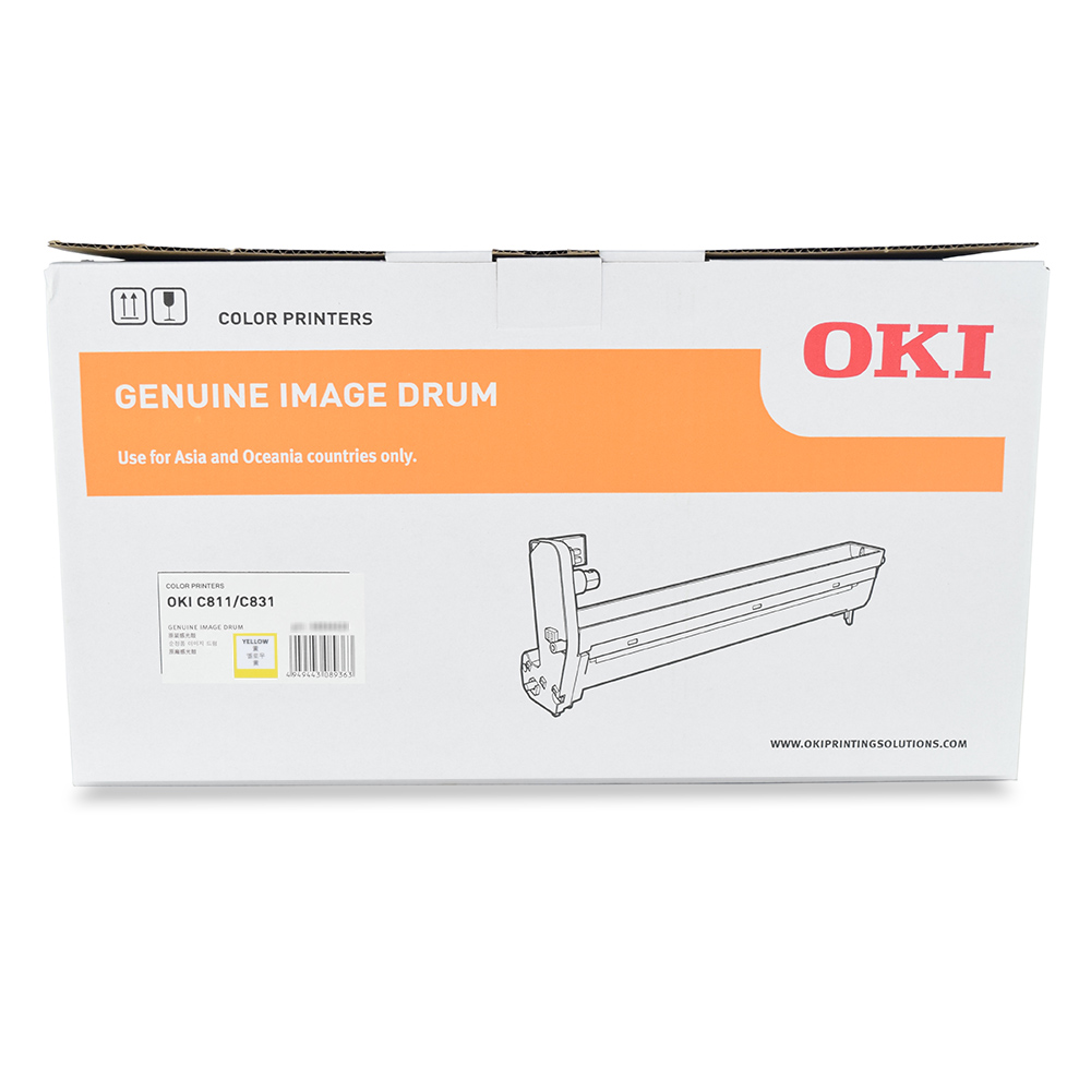 OKI C831 Yellow Drum - 44844421